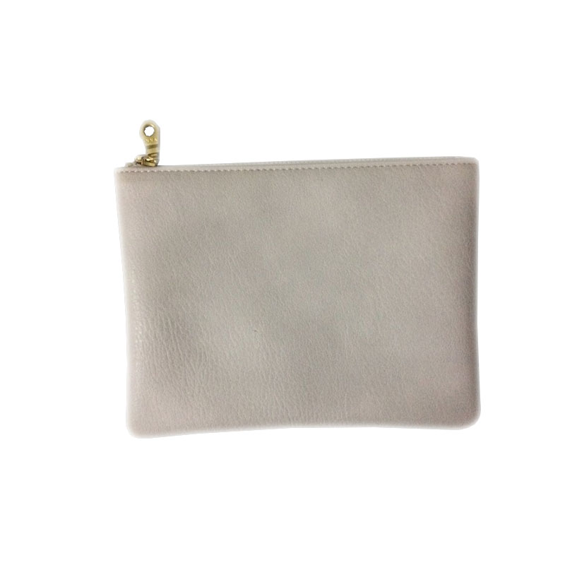 pu zipper bag make up pu bag