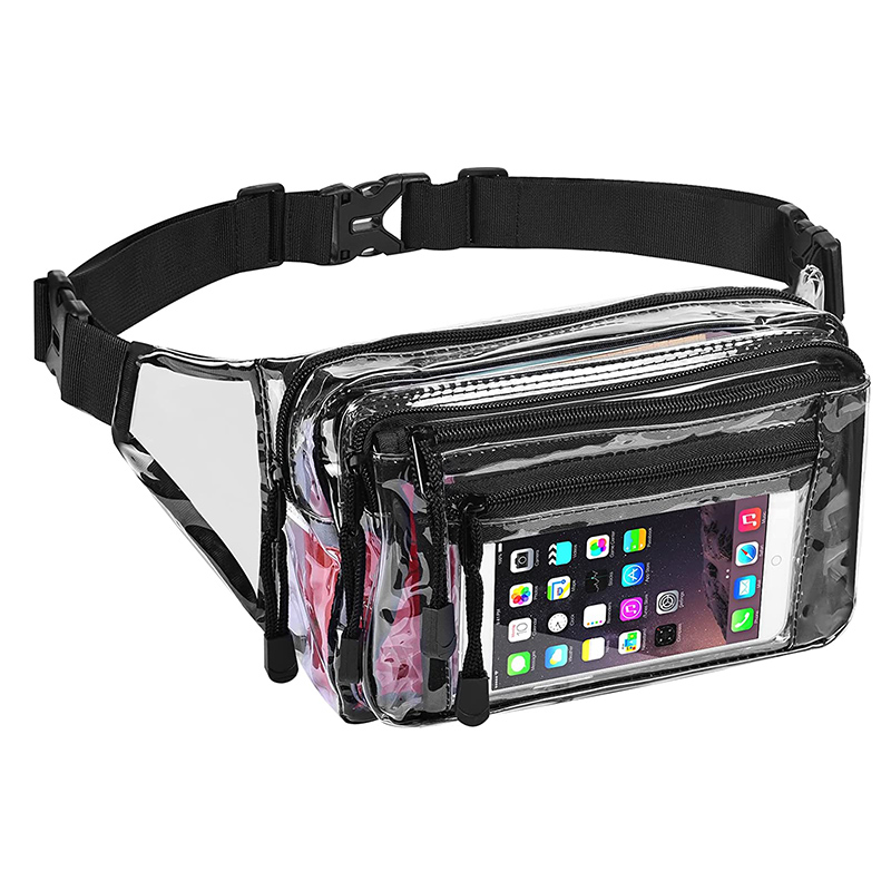 pvc waist bag clear fanny pack