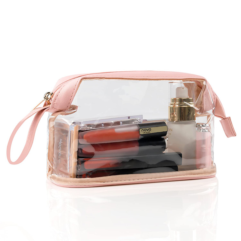 pvc cosmetic pouch pu make up bag