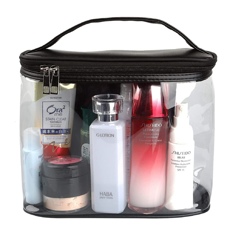 pvc cosmetic bag tpu make up bag