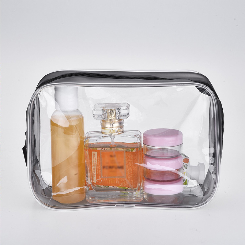 pvc travel bag transparent cosmetic bag